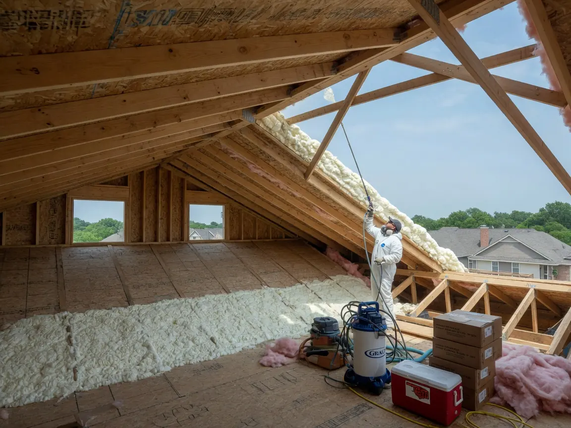 Is Attic Spray Foam Worth It for a Newer Owasso Home?