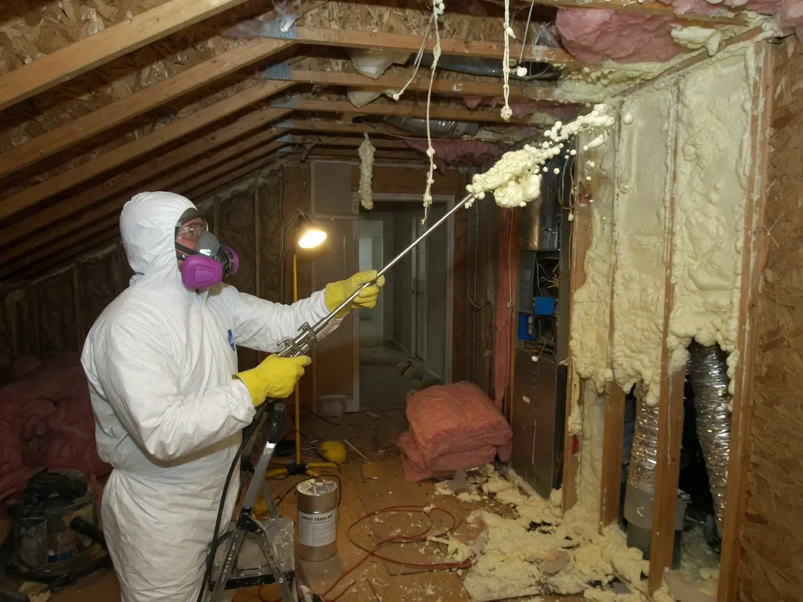 spray foam insulation in Collinsville
