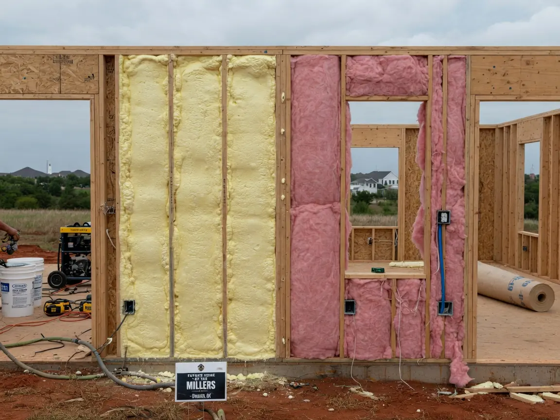 spray foam insulation in Tulsa
